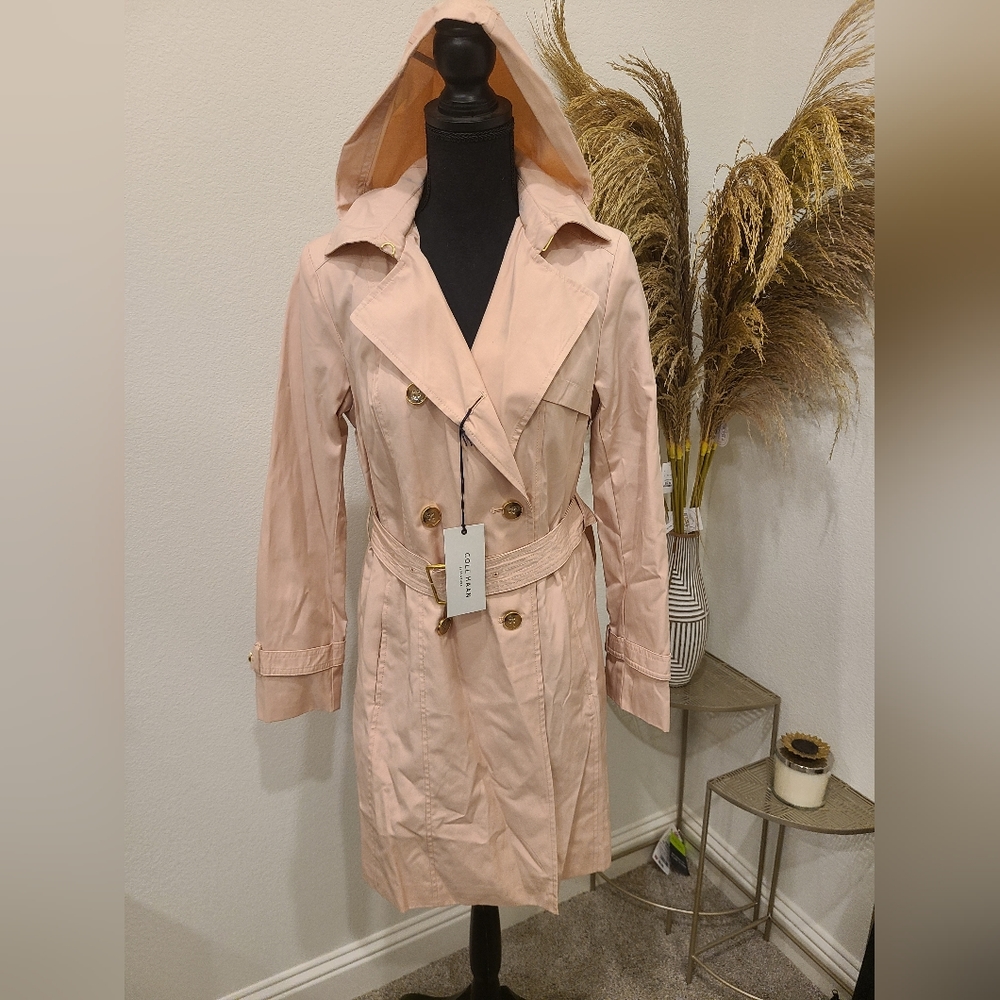 Cole Haan Signature Belted Trench (NWOT)